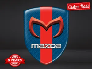 Mazda Decalcomanie Vetri Auto su Misura Universali Sobrie